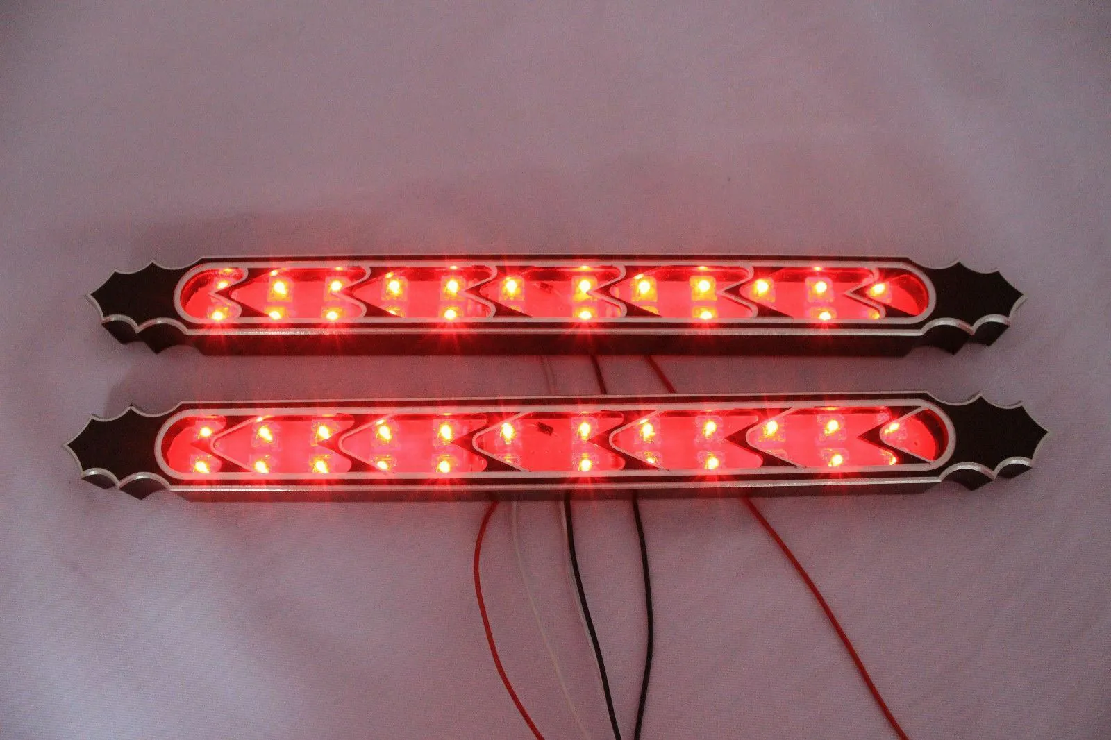 12" Harley LED Fender Brake FENDER Tail Light Turn SIGNAL BLINKERS Saddlebags