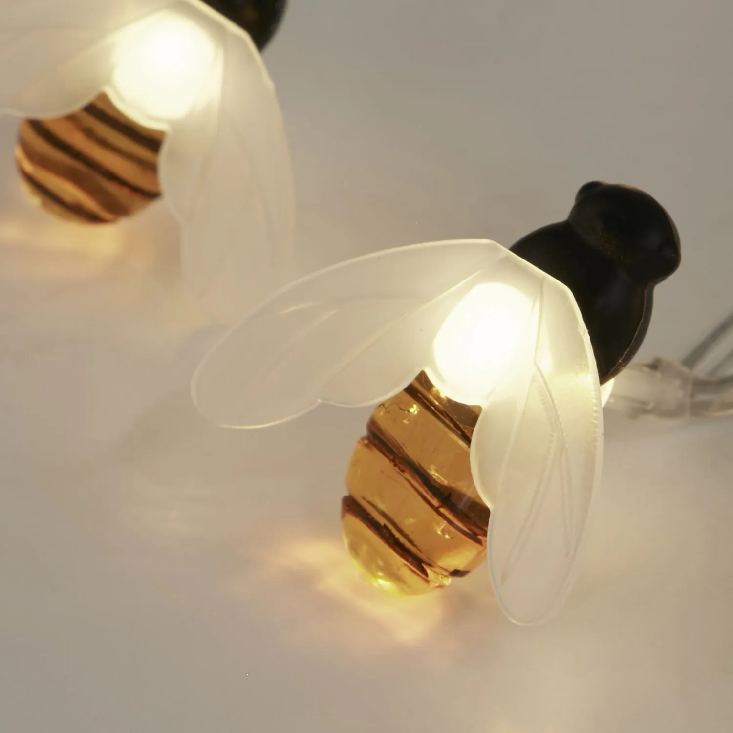 20 Bees Solar String Lights