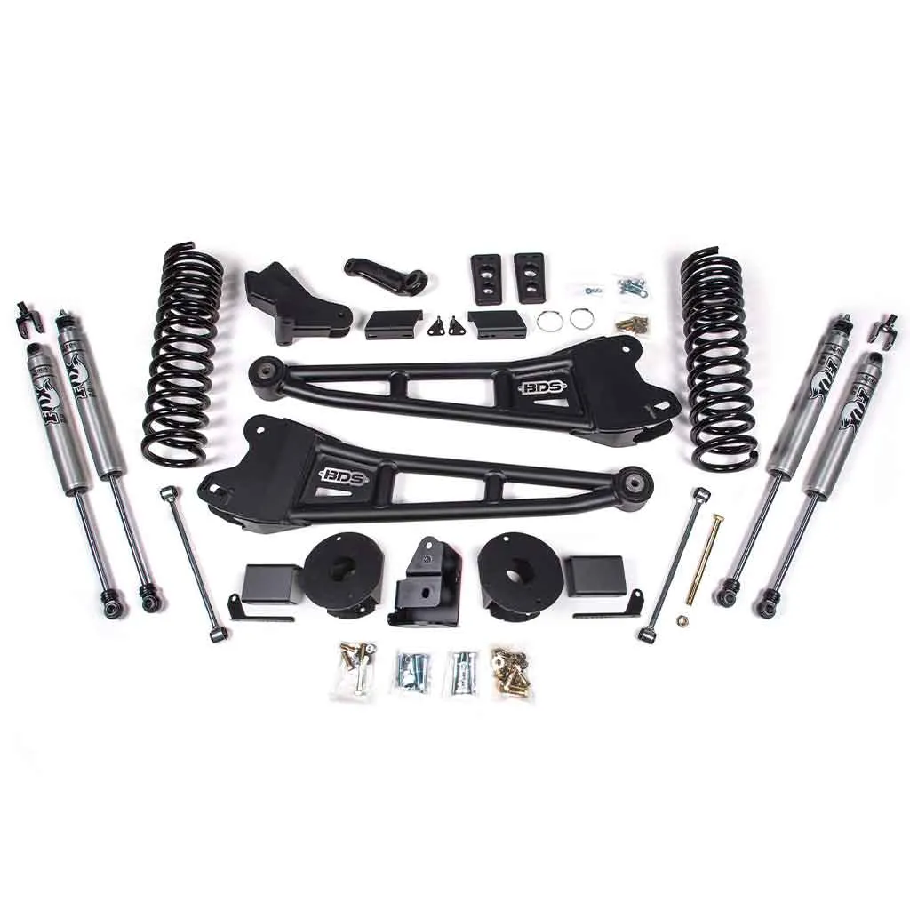 2014-2018 Dodge Ram 2500 Truck 4WD w/ Rear 4" Radius Arm Lift Kit Diesel - 1773H