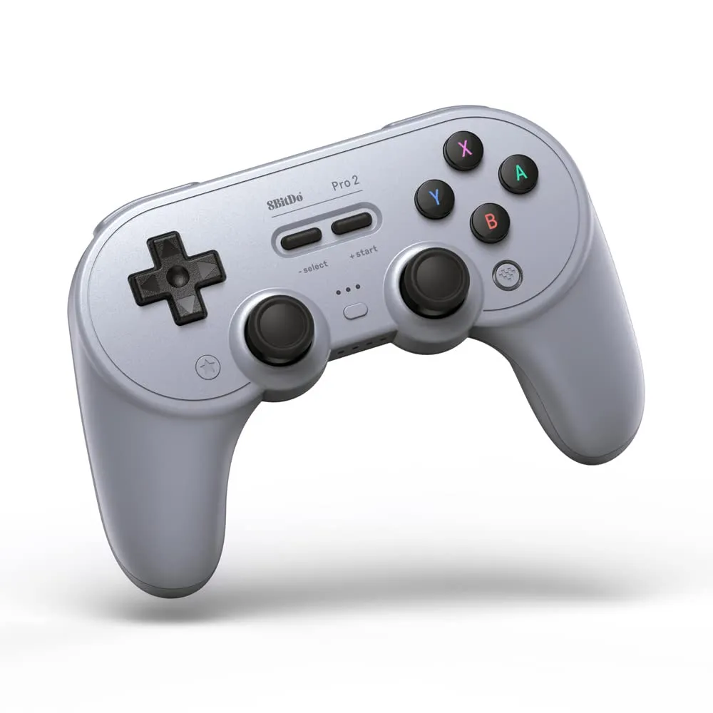 8BitDo Pro 2 Bluetooth Controller (Gray Edition)