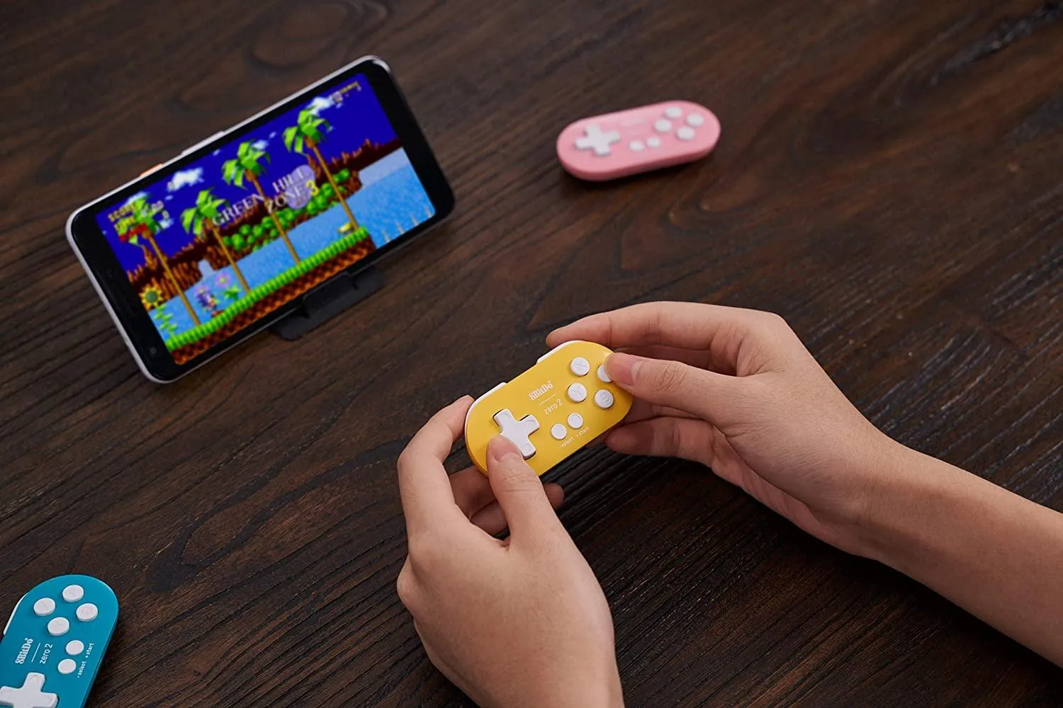 8Bitdo Zero 2 Bluetooth Gamepad Yellow Edition (Switch/Windows/MacOS/Android)