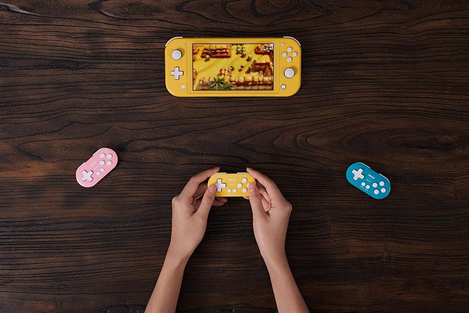 8Bitdo Zero 2 Bluetooth Gamepad Yellow Edition (Switch/Windows/MacOS/Android)