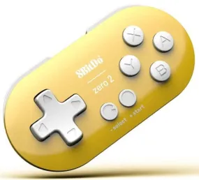 8Bitdo Zero 2 Bluetooth Gamepad Yellow Edition (Switch/Windows/MacOS/Android)