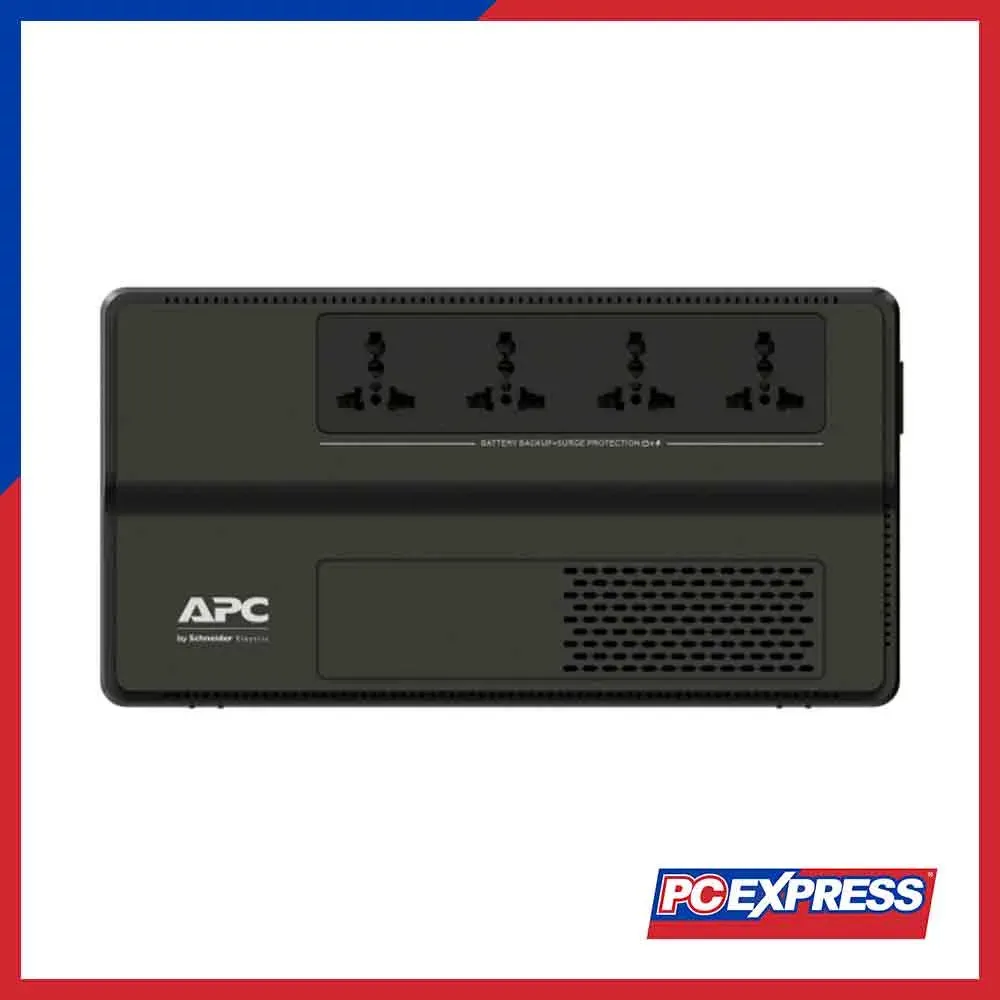 APC EASY UPS BV 1000VA, AVR, Universal Outlet, 230V (BV1000I-MS)