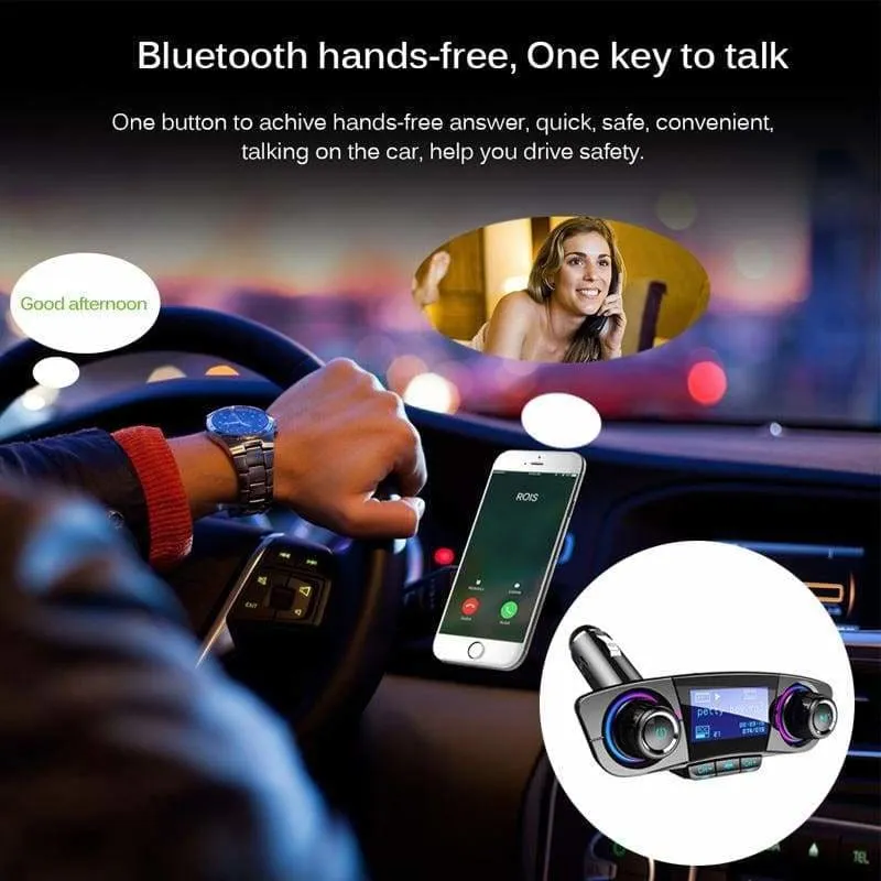 Bluetooth  MP3 Player USB Car Phone Charger