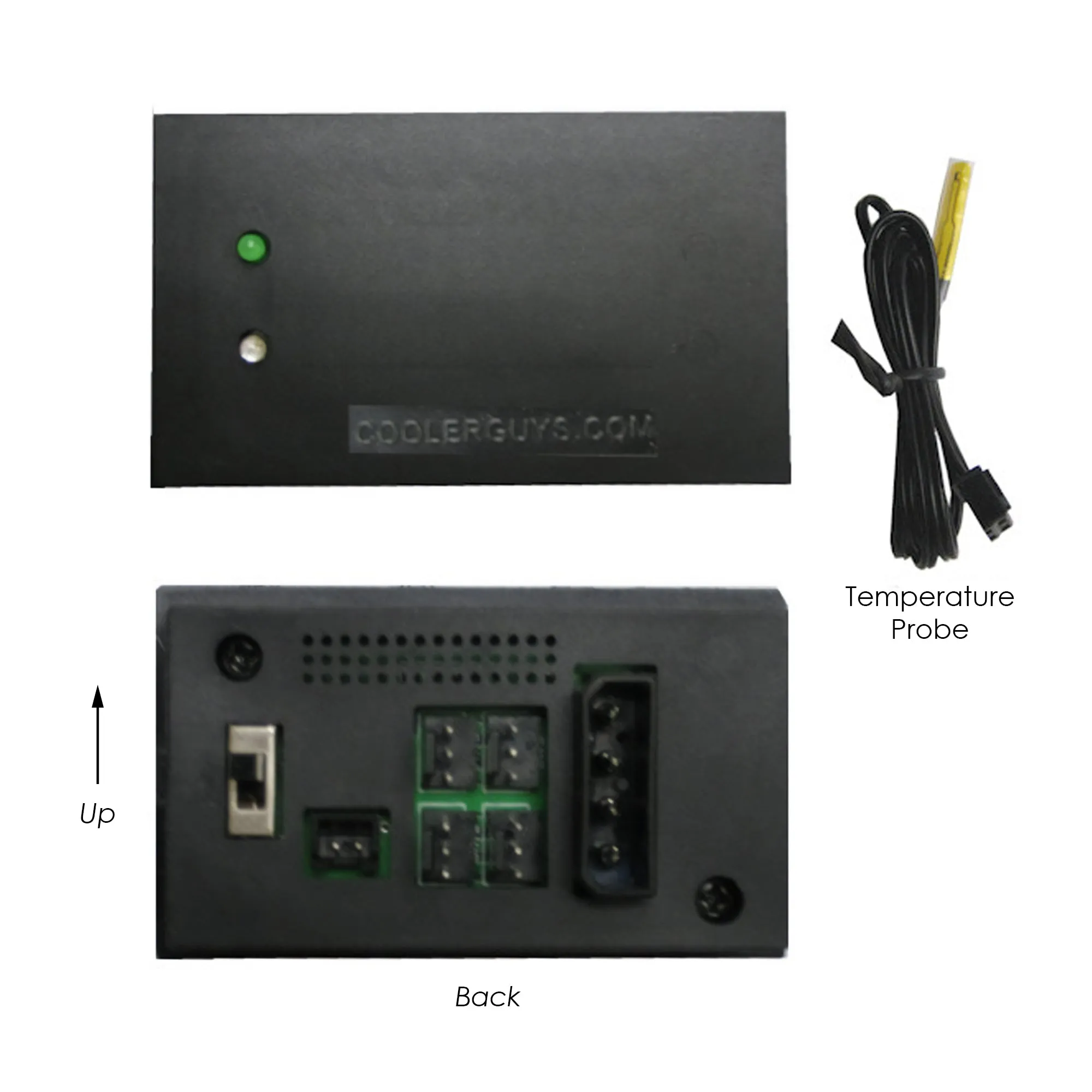 Coolerguys Power Supply (1A) & Pre-set Thermal Control Kit