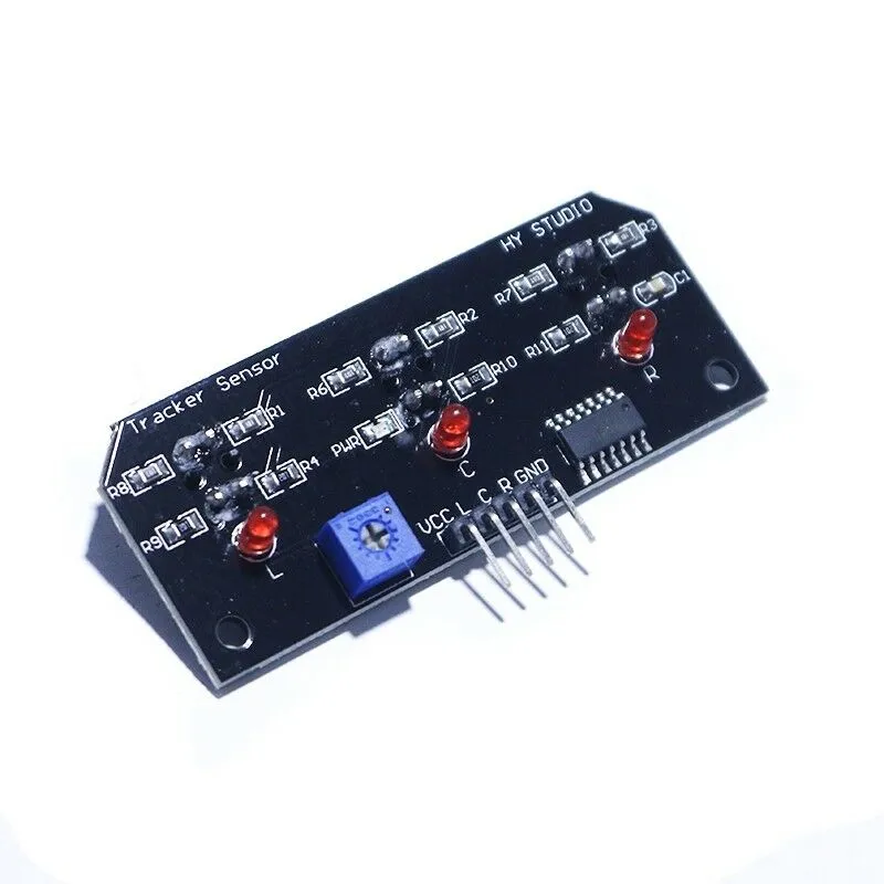 CTRT5000 3-Way Line Tracking IR Infrared Sensor Module for Raspberry Pi Arduino