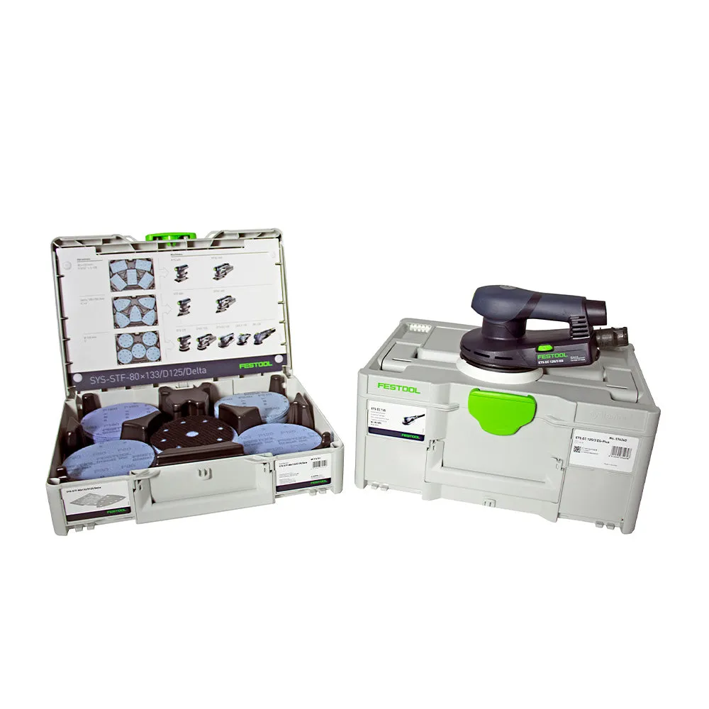 Festool Random Orbital Sander ETS EC 125   Abrasive Combo Kit