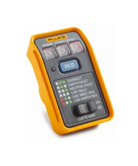 Fluke ST240  Socket Tester with an RCD test button and beeper - QUANTITY OF 10PCS