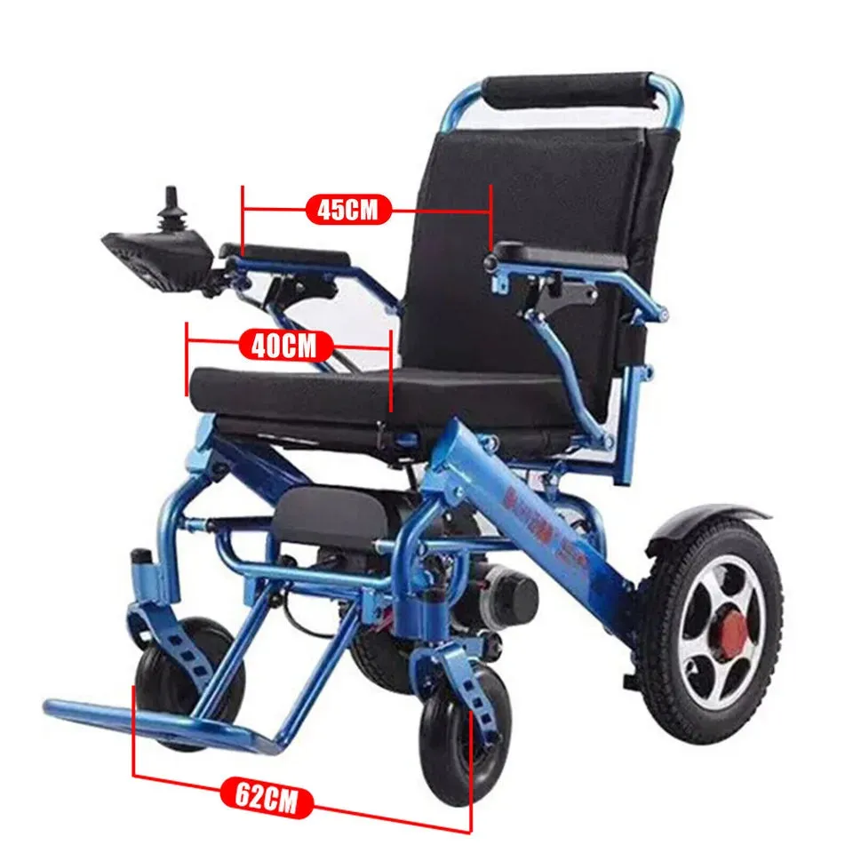 Folding Electric Powered Mobility Wheelchair: Lightweight, Motorized, and Convenient I Moel M3411230