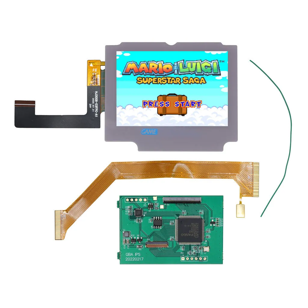 Game Boy Advance SP IPS LCD Backlight Kit with Laminated Lens - Cloud Game Store