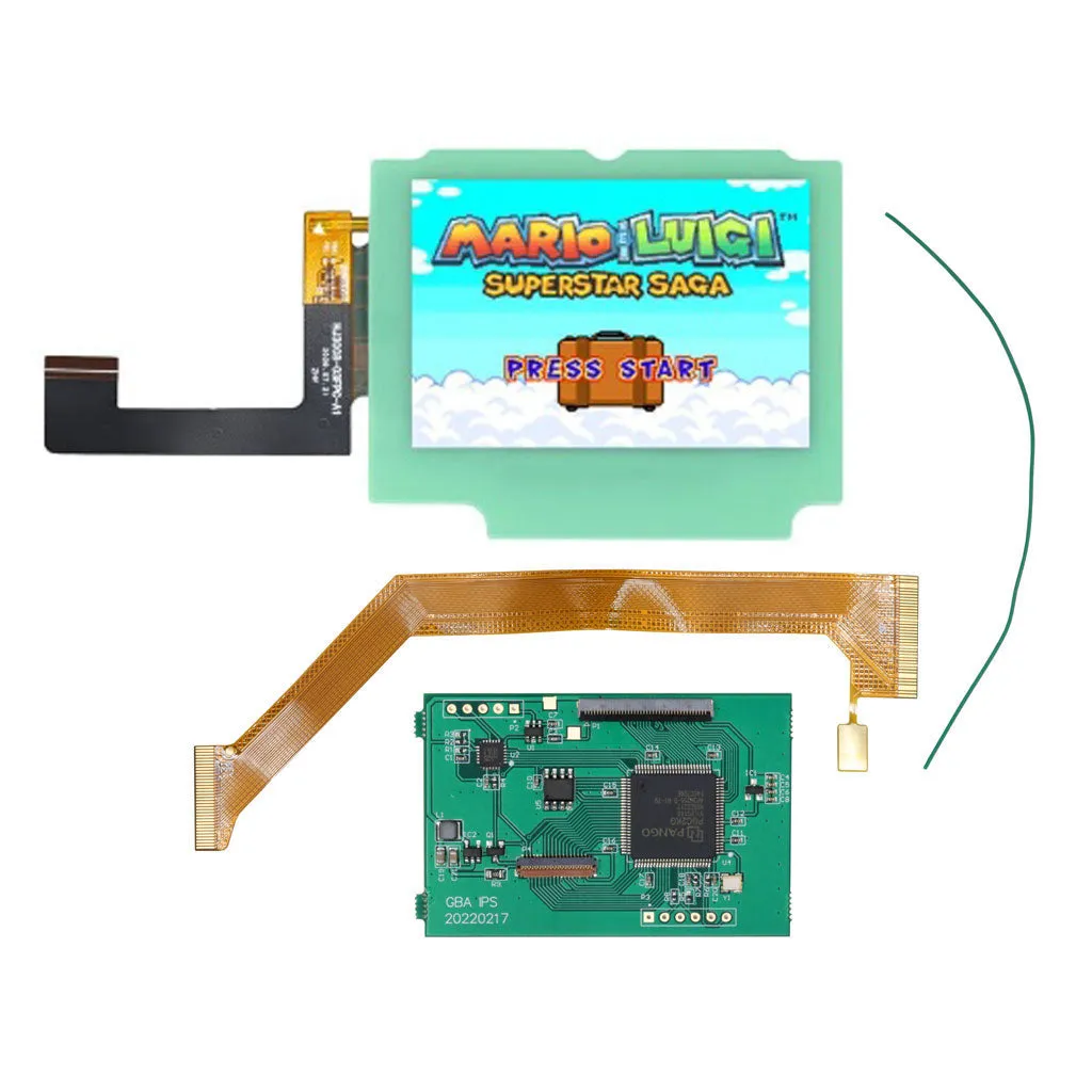 Game Boy Advance SP IPS LCD Backlight Kit with Laminated Lens - Cloud Game Store