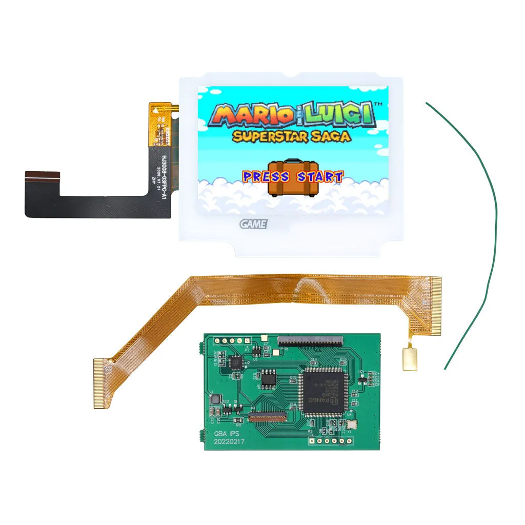 Game Boy Advance SP IPS LCD Backlight Kit with Laminated Lens - Cloud Game Store