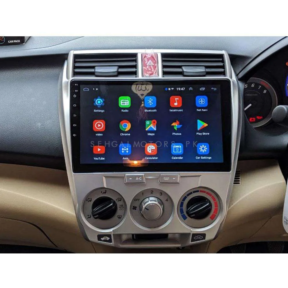 Honda City Android LCD Silver 10 Inches - Model 2008-2021 | 8th Gen