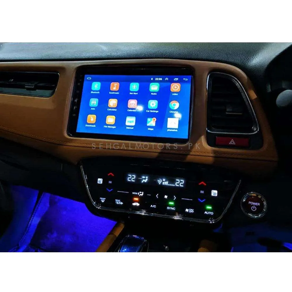 Honda Vezel Android LCD Black 9 Inches - Model 2013-2024