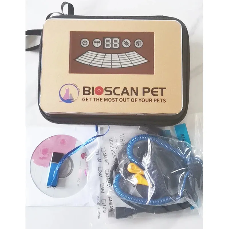 Hot Selling Dog Cat Health Analysis Quantum Resonance Pet Scanner Analyzer Pet Scanner Quantum Analyzer for Animal Dogs and Cats