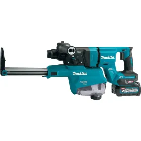 Makita 40V Max XGT‚® 1-1/8" D-Handle Rotary Hammer Kit with Dust Extractor, 4.0Ah