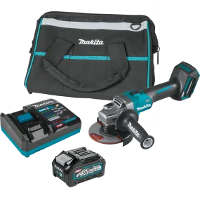 Makita GAG01M1 40V Max XGT 4-1/2" / 5" Angle Grinder Kit