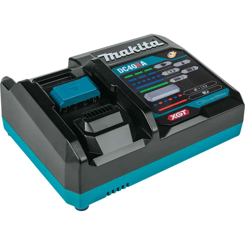 Makita GAG06M1 40V MAX XGT 4-1/2” / 5" Brushless Paddle Switch Angle Grinder Kit