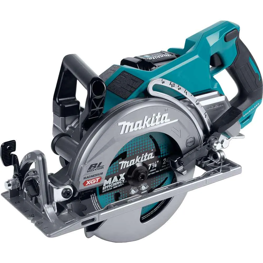 Makita GSR01M1 40V MAX XGT 7-1/4 Brushless Rear Handle Circular Saw Kit w/4.0 Ah