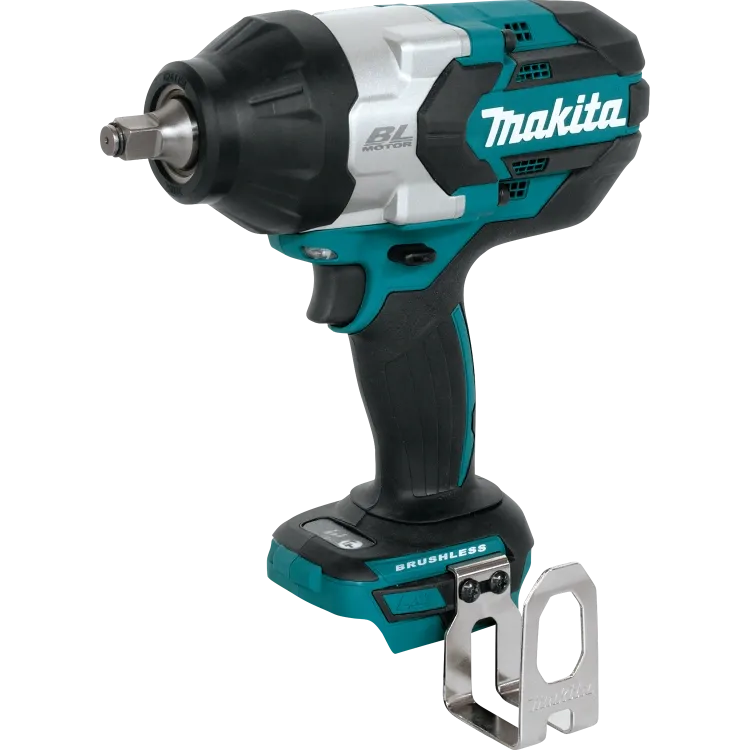 Makita XWT08Z 18V LXT® Lithium-Ion Brushless Cordless High-Torque 1/2" Sq. Drive Impact Wrench w/ Friction Ring Anvil (Tool Only)