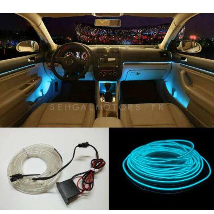 Maximus EL Glow Wire for Interior / Dashboard LED Light 2Meters (6ft) - Ice Blue