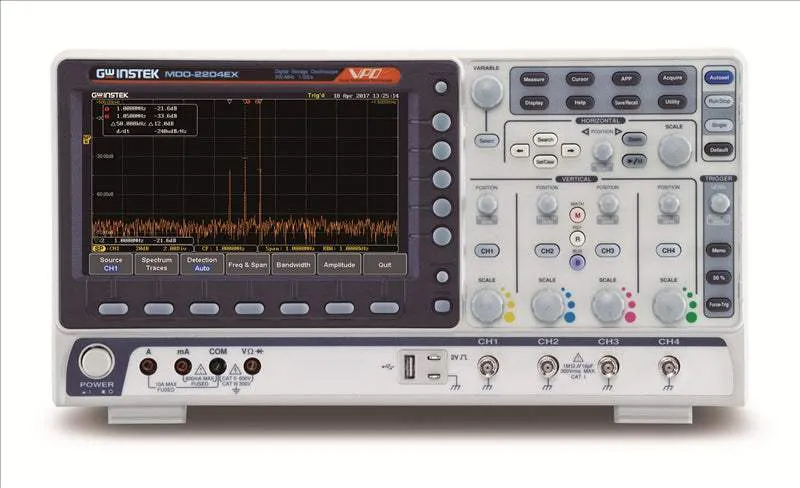 MDO-2204EX Instek Mixed Domain Oscilloscope New