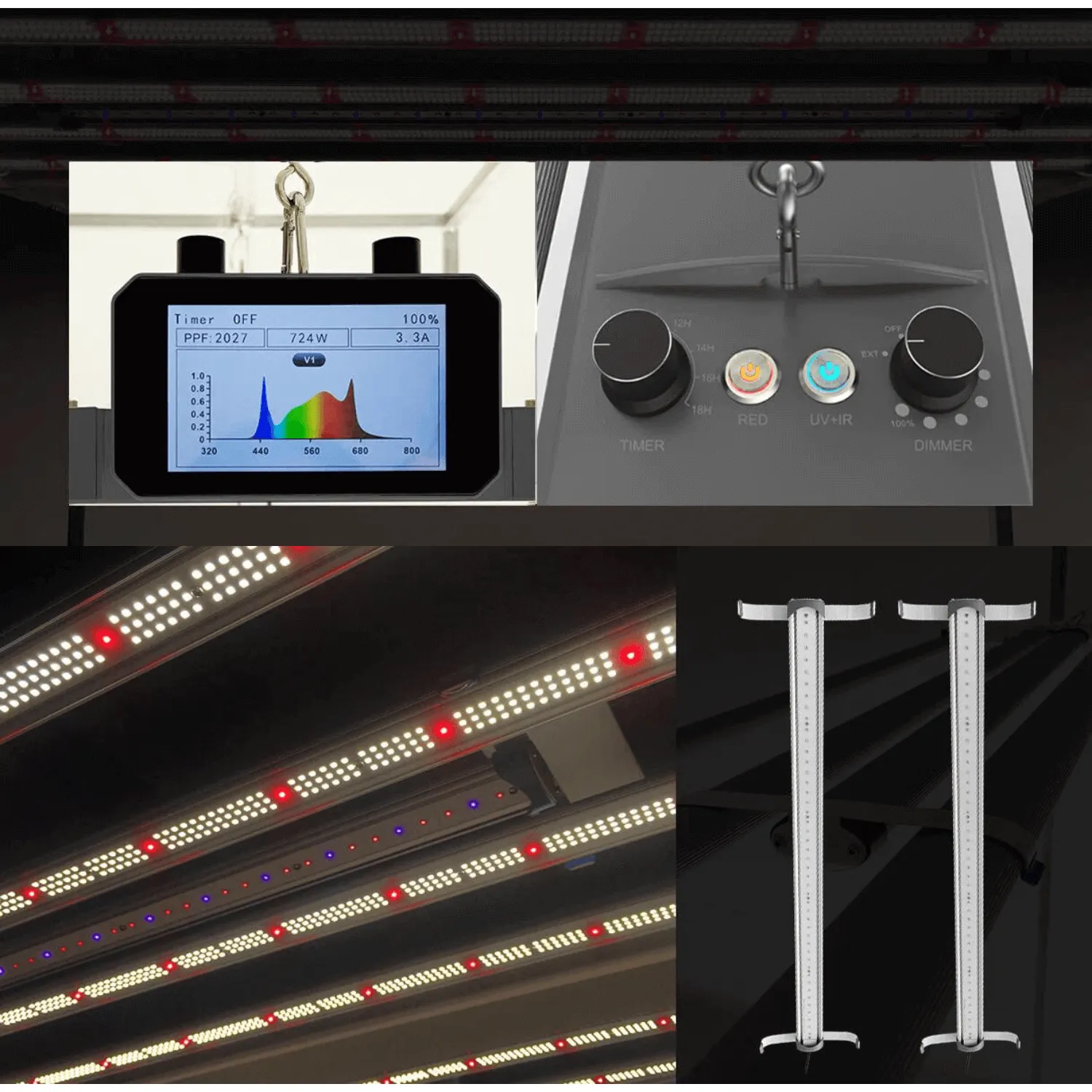 Medic Grow Spectrum X 880W LED Grow Light