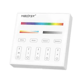 Miboxer B4 4-Zone Panel Remote RGB CCT