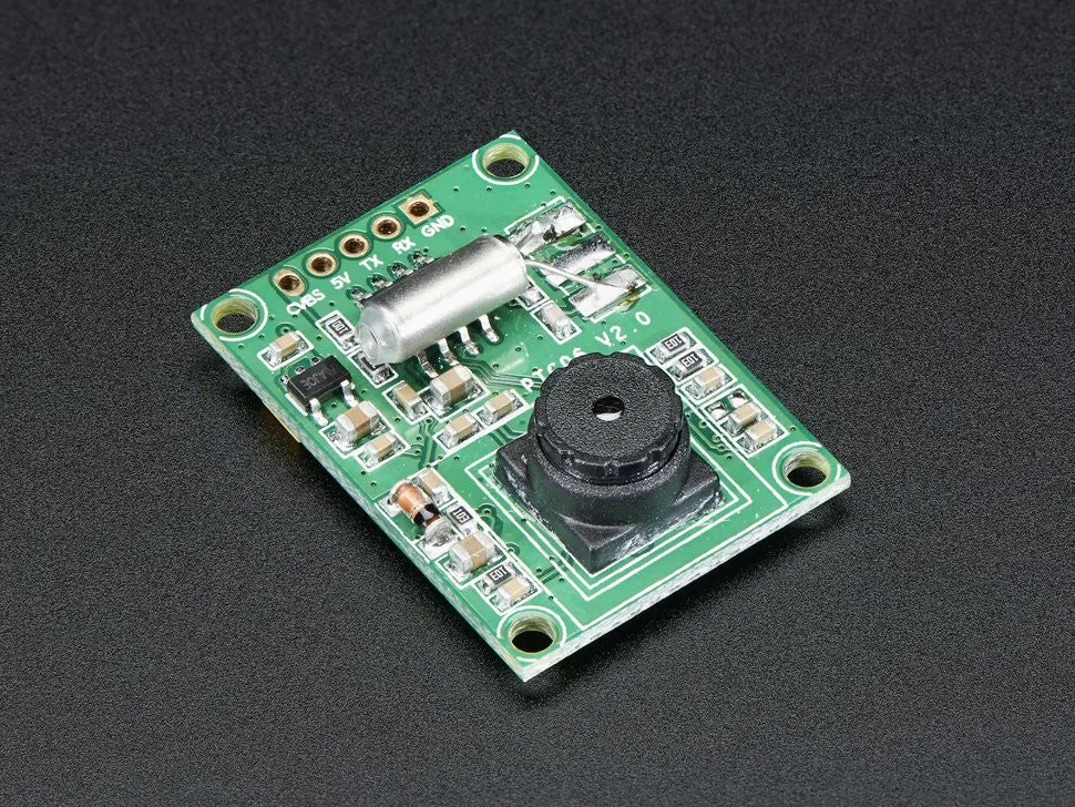 Miniature TTL Serial JPEG Camera with NTSC Video