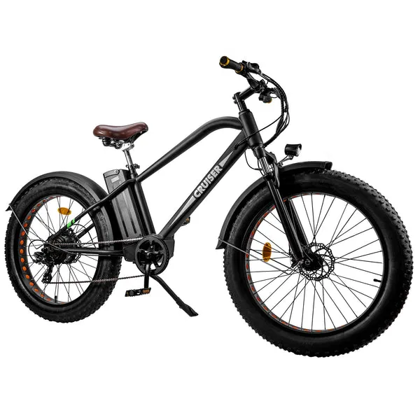 Nakto Cruiser 2 26" Beach Cruiser Fat Tire Electric Bike