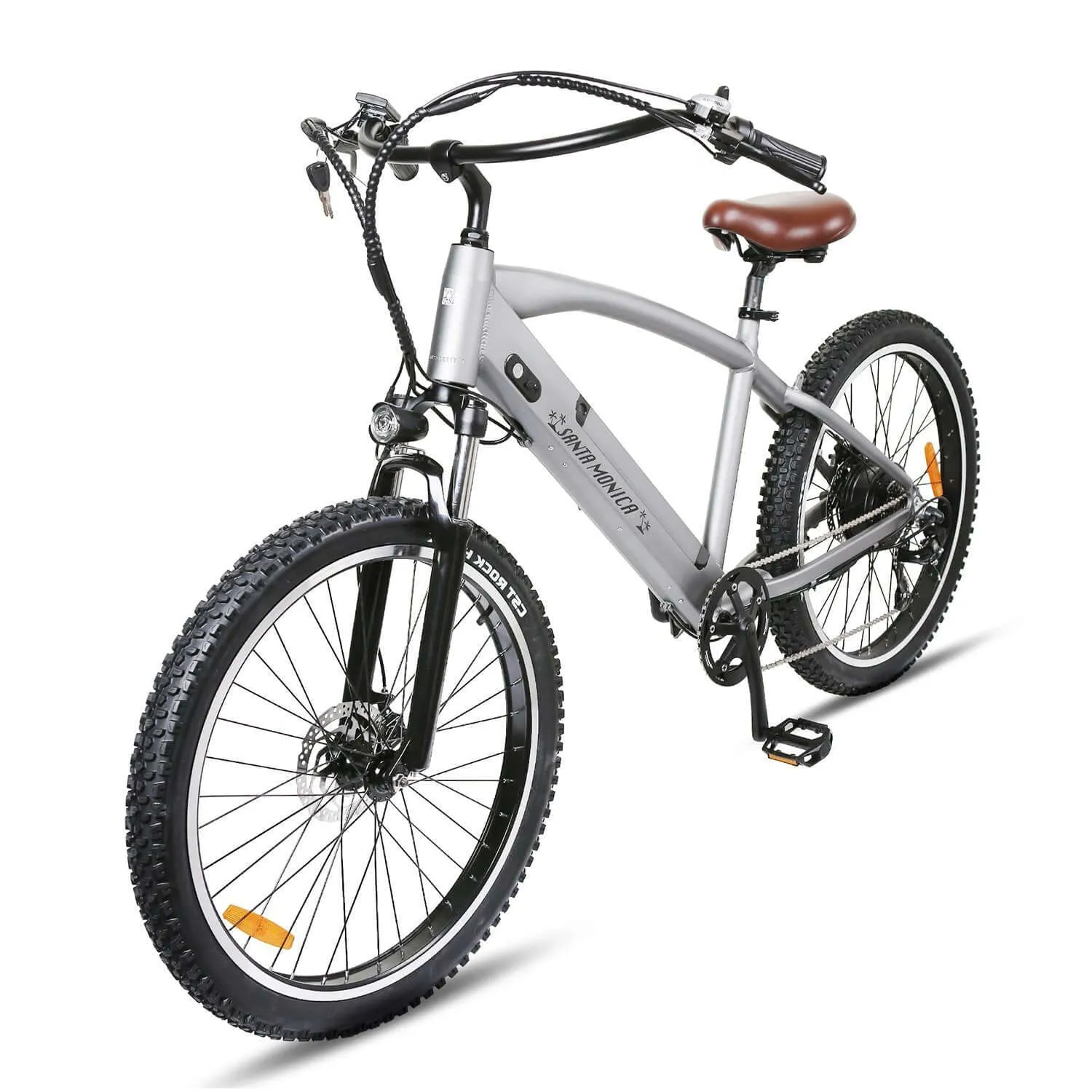 Nakto Santa Monica 26" High Step City Cruiser E-Bike