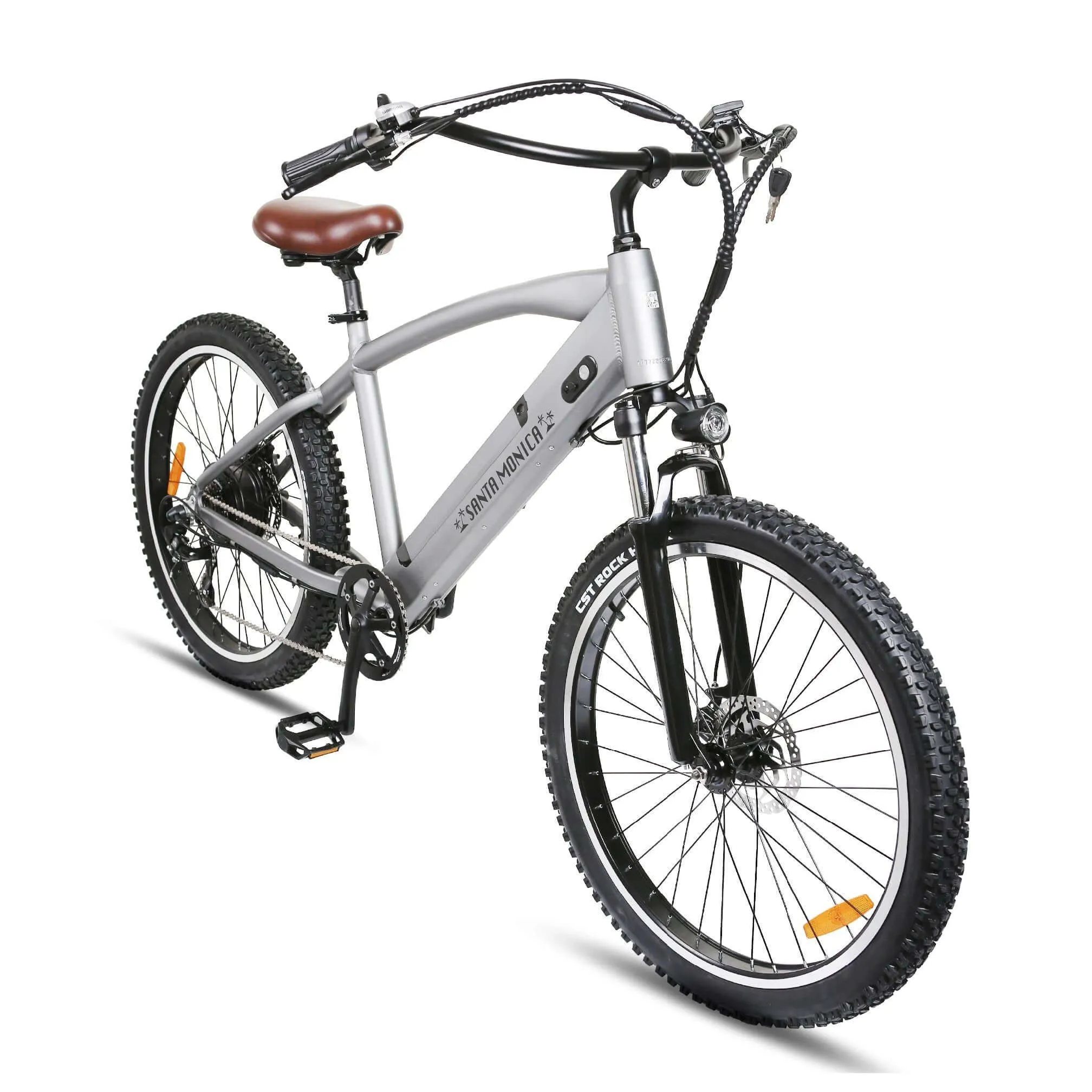 Nakto Santa Monica 26" High Step City Cruiser E-Bike