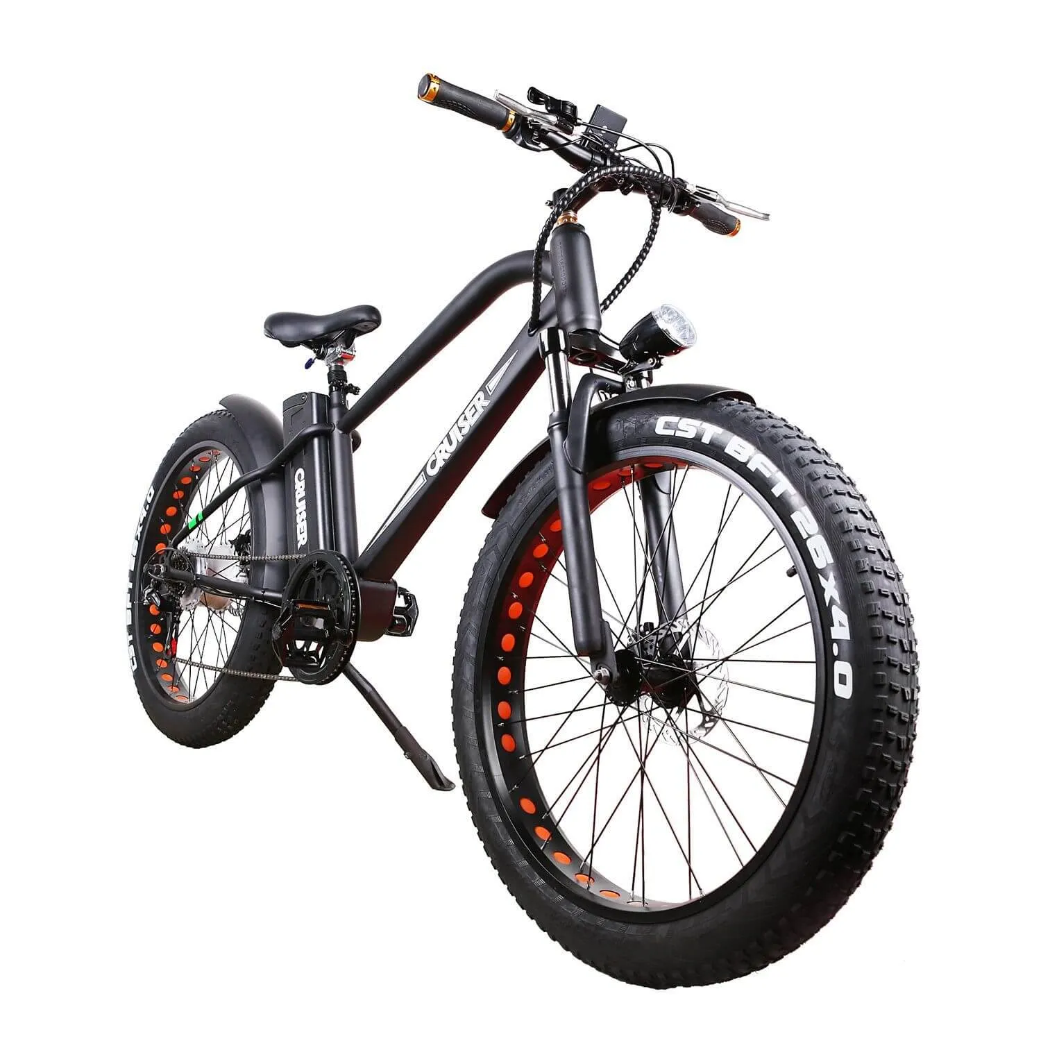 Nakto Super Cruiser 26" Fat Tire Beach Cruiser E-Bike