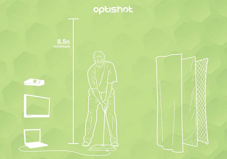 Optishot 2 Launch Monitor and Golf Simulator