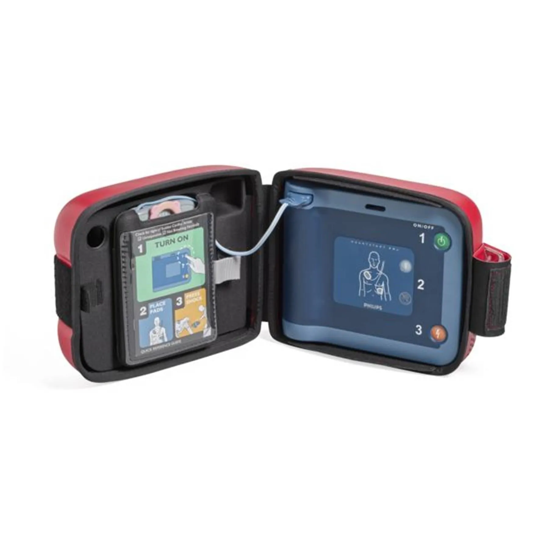 Philips | HeartStart FRx Defibrillator | Semi-Automatic | With Carrying Case & Battery