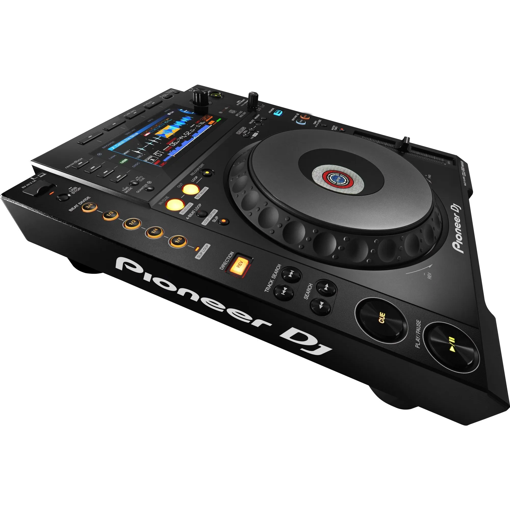 Pioneer DJ CDJ-900NXS Performance DJ Mixer Multi-Player with Disc Drive - Color LCD