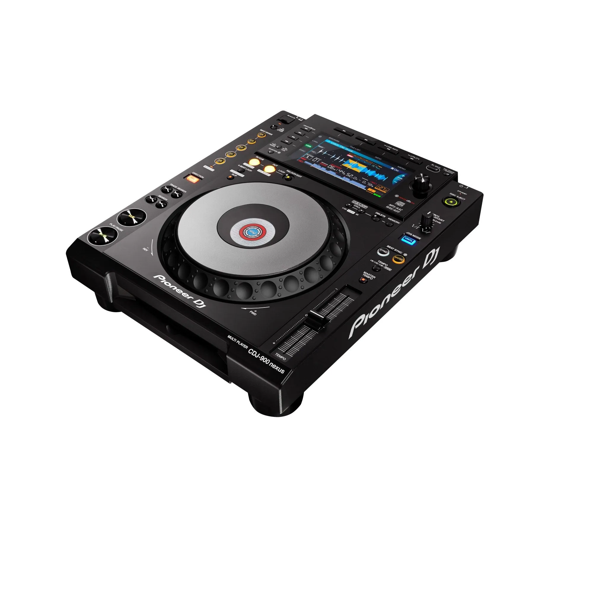 Pioneer DJ CDJ-900NXS Performance DJ Mixer Multi-Player with Disc Drive - Color LCD