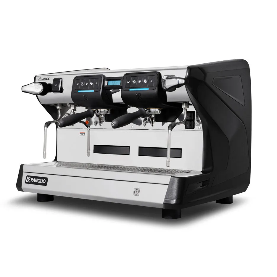 Rancilio Classe 7 USB Tall 2 Group Volumetric Espresso Machine - Anthracite Black