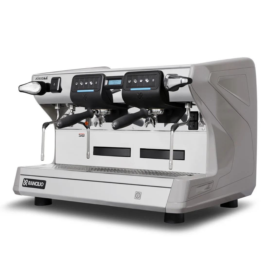 Rancilio Classe 7 USB Tall 2 Group Volumetric Espresso Machine - Grey