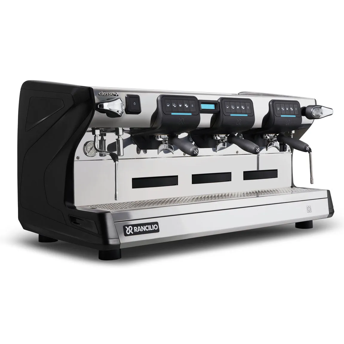 Rancilio Classe 7 USB Tall 3 Group Volumetric Espresso Machine - Anthracite Black