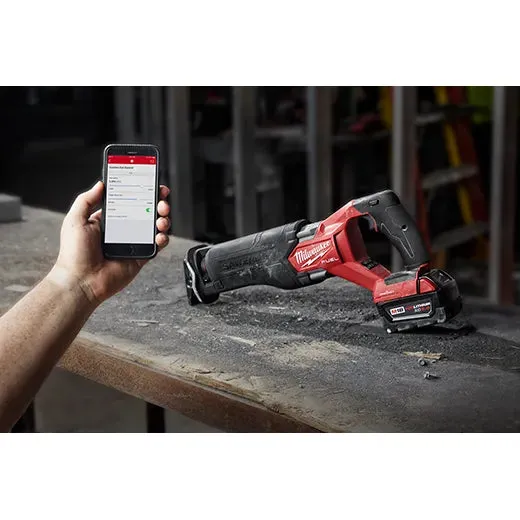 Reciprocating Saw - Milwaukee M18 FUEL™ SAWZALL® Recip Saw w/ ONE-KEY™ - 2 Battery XC5.0 Kit, 2822-22