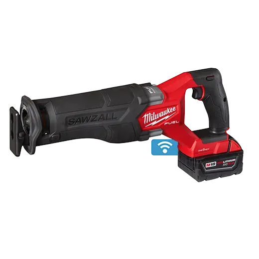 Reciprocating Saw - Milwaukee M18 FUEL™ SAWZALL® Recip Saw w/ ONE-KEY™ - 2 Battery XC5.0 Kit, 2822-22