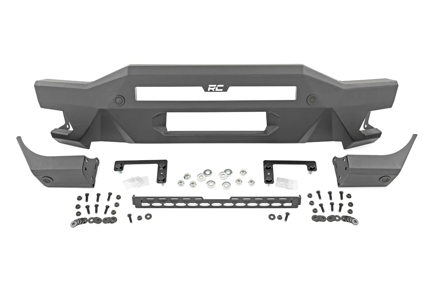 Rough Country High Approach Front Bumper for 2021-2024 Ford Bronco