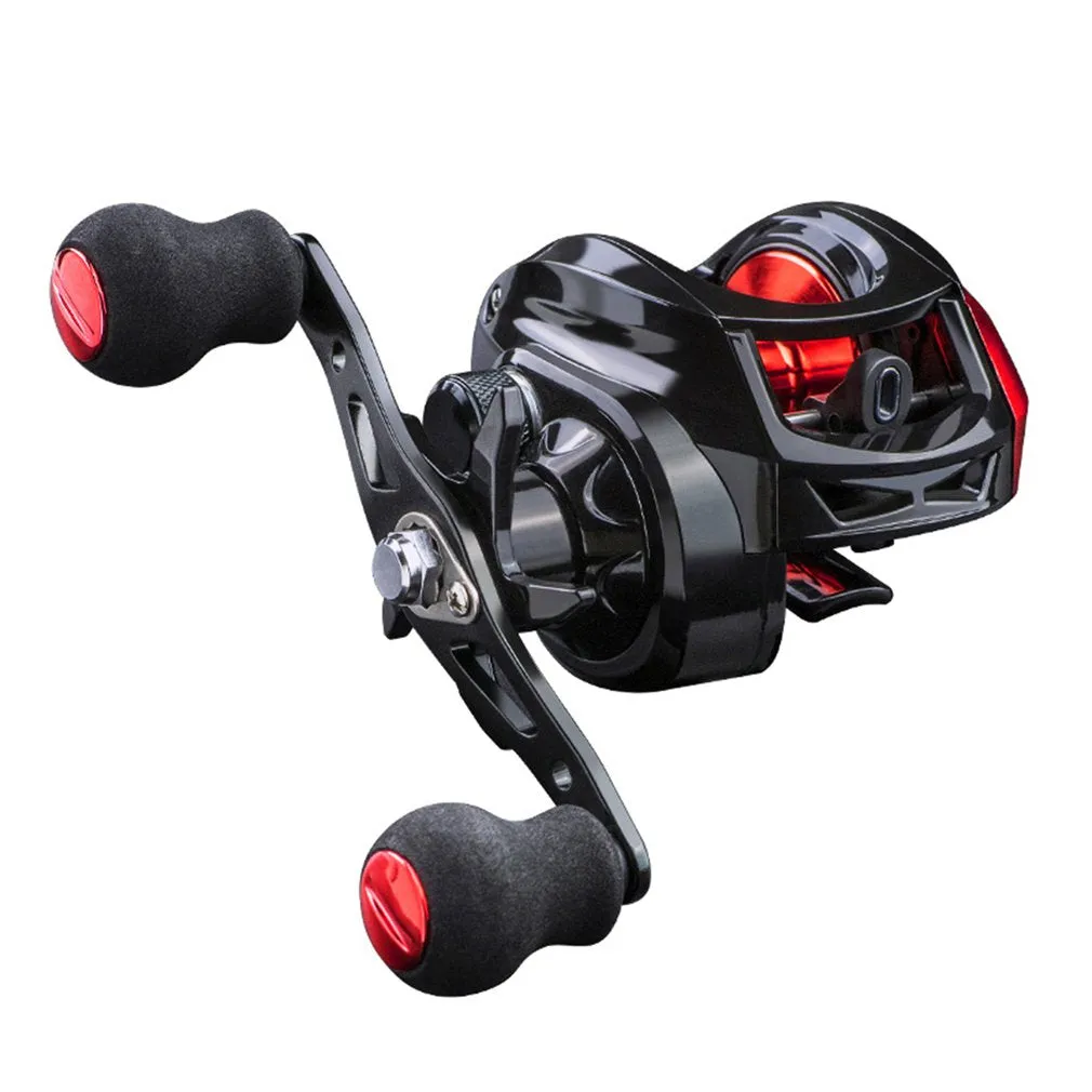 Sealed Drag System Magnetic Brake Bait Casting Reel Big Game Reel 7.2:1 Aluminium Alloy Body Jigging Fishing Reel