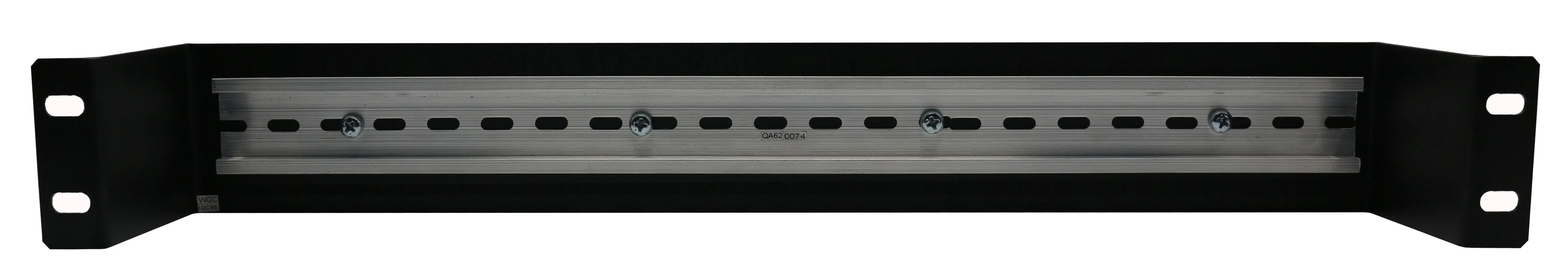 Single 1U DIN Rail Rack Mount Kit