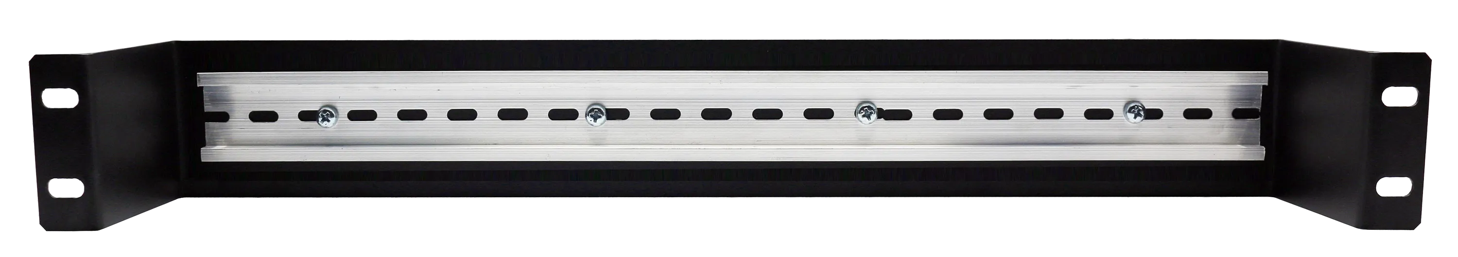 Single 1U DIN Rail Rack Mount Kit