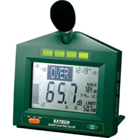 Sound Level Alert with Alarm, Green (SL130G)