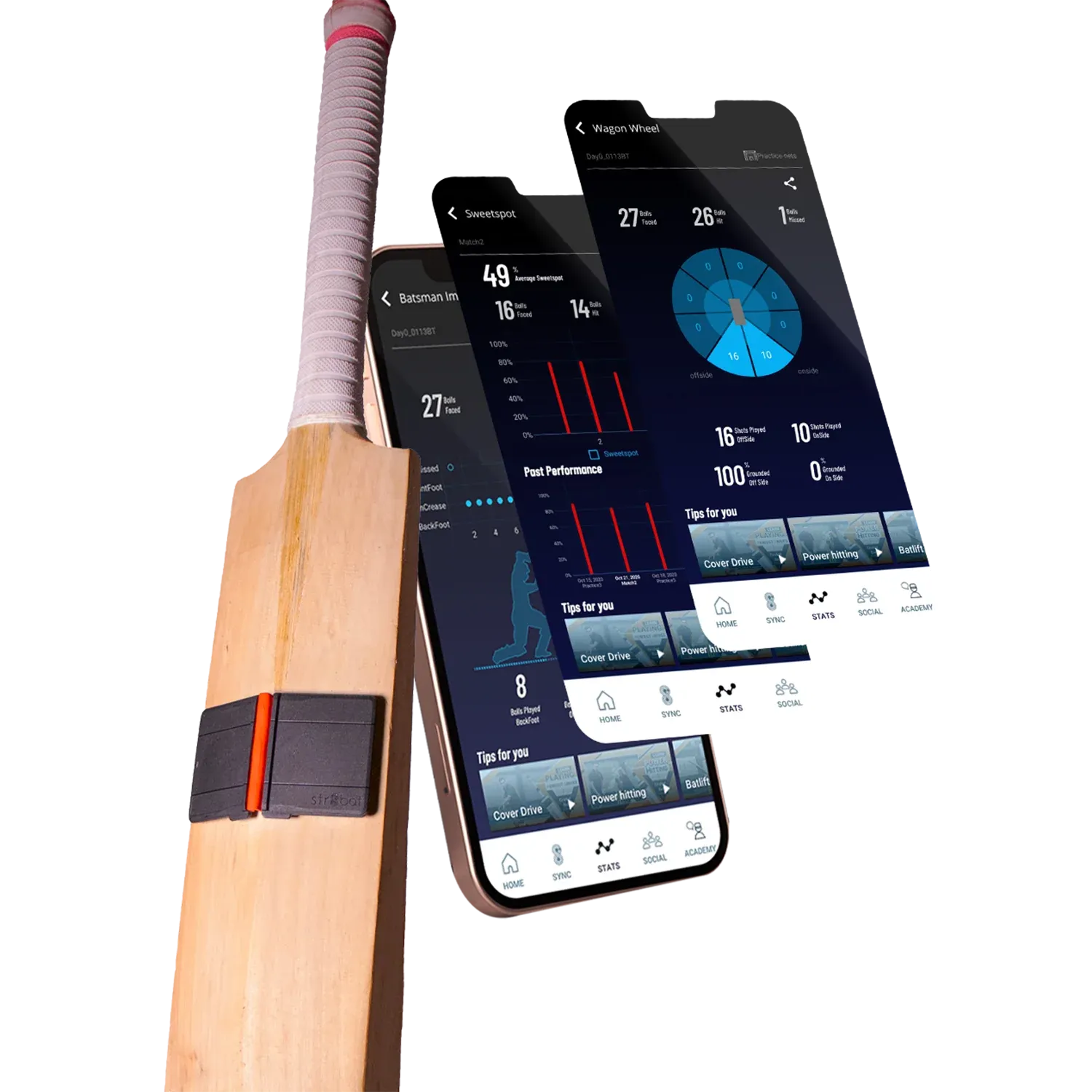 Str8bat Cricket Bat Sensor