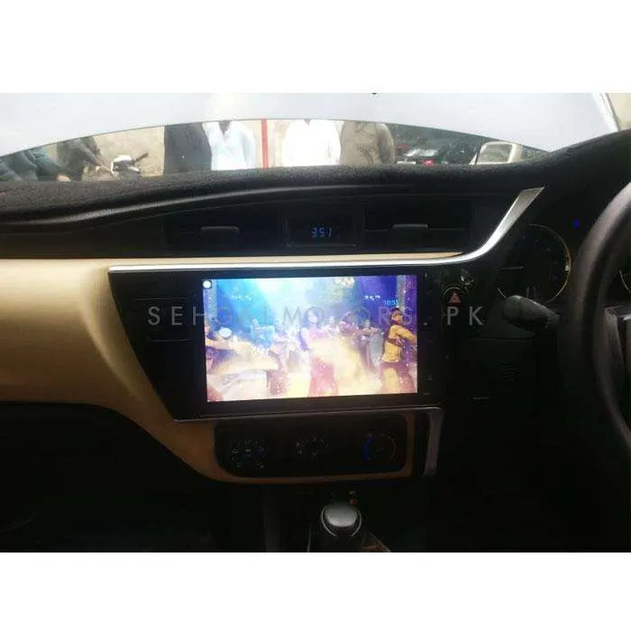 Toyota Corolla Face Lift Android LCD Black 10 Inches - Model 2017-2021